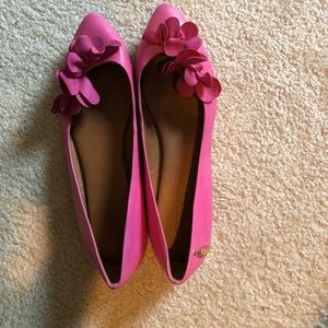 Pink shoes